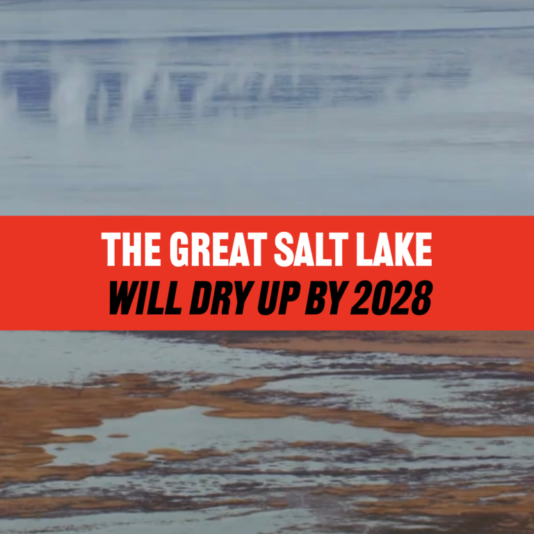The Great Salt Lake Will Dry Up By 2028