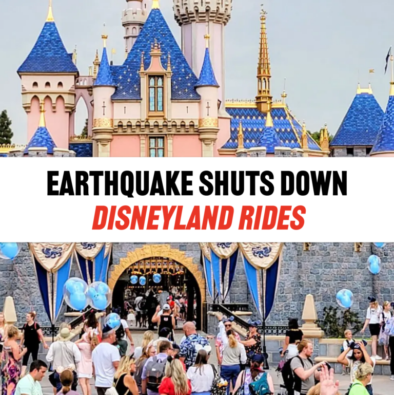 Earthquake Shuts Down Disneyland Rides