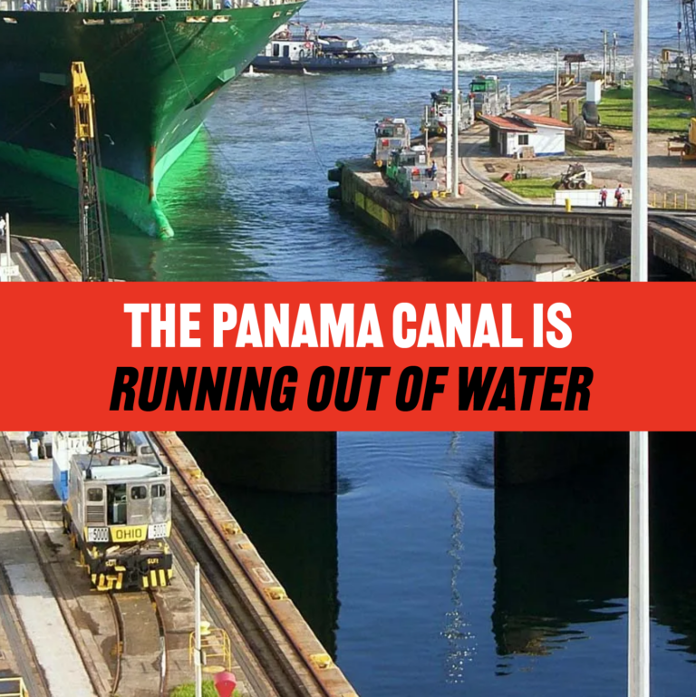 The Panama Canal Is Drying Up