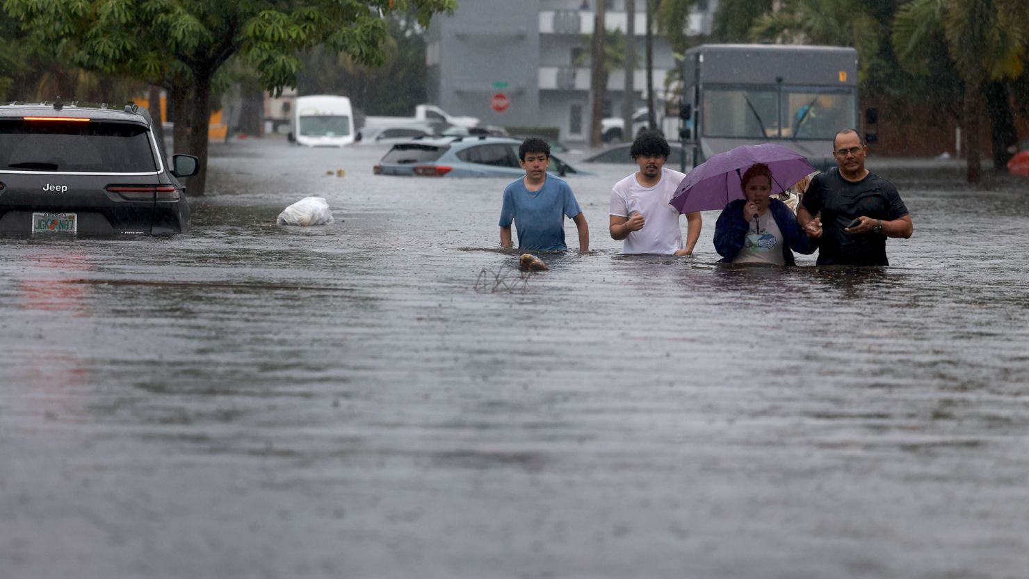 double whammy: New Storm Threatens Flood-Weary Florida with New Rain ...