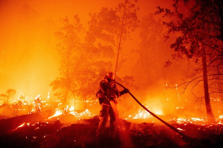 How dry is It? Enough that Wildfires Force Evacuations in Usually soggy Northeast