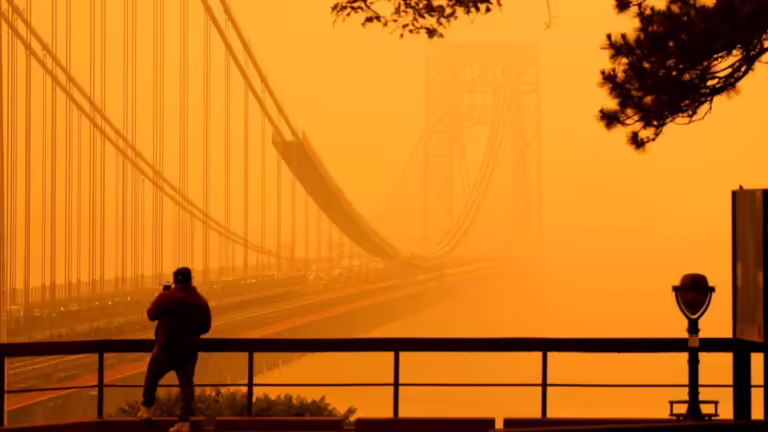 New York City Wildfires Highlight health hazards from spreading Smoke