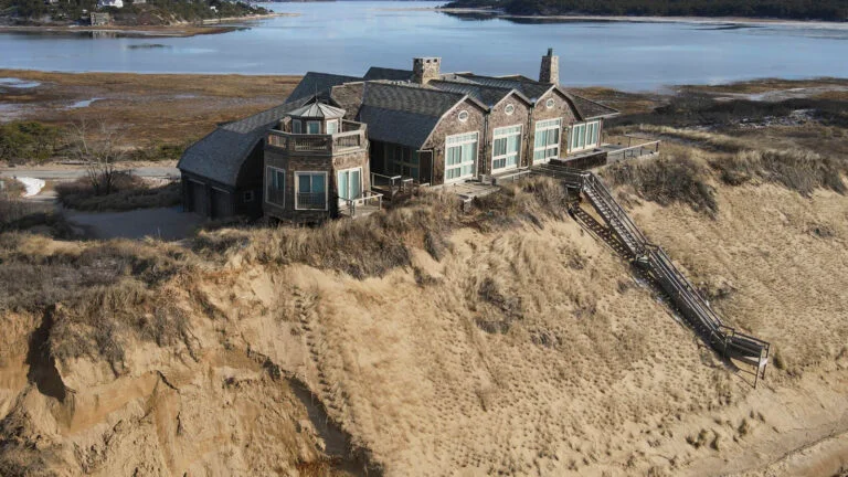 Luxury Cape Cod Mansion Collapsing Into the Atlantic Ocean