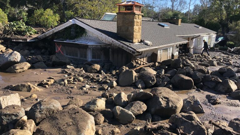 California Mudslides Worsen Climate Disaster After Wildfires