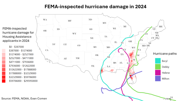 As 2025 Hurricane Season Approaches, These Cities Are Still Rebuilding from Last Year’s Destruction