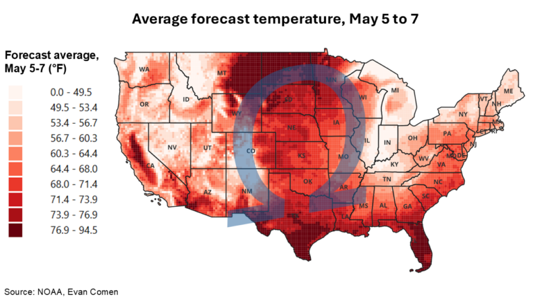 Rare ‘Omega Block’ Weather Pattern to Bring Days of Chilly Air to These Cities