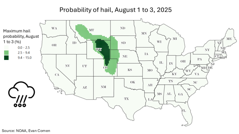 A Severe Hail Storm Could Hit These Cities This Weekend