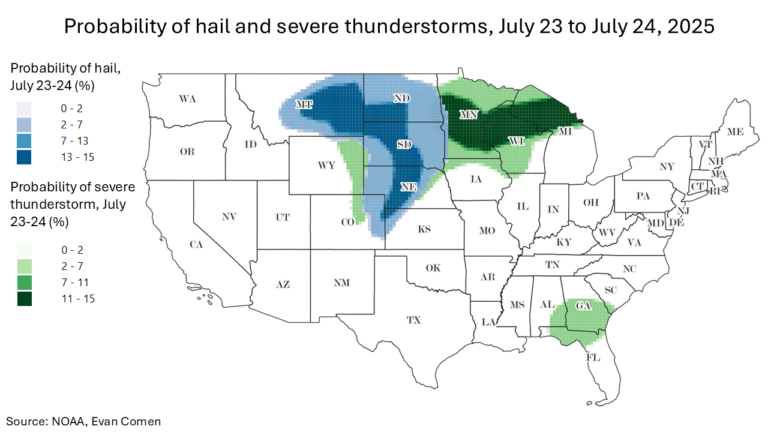 Severe Storm Threat Targets These Cities This Week