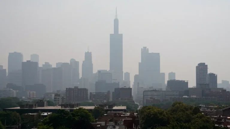 Chicago’s Rising Air Pollution Tied to Distant Wildfires In Canada