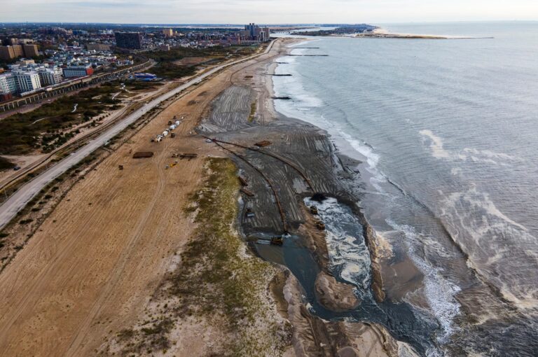 Coastal Erosion Threatens Homes As Sea Levels Rise