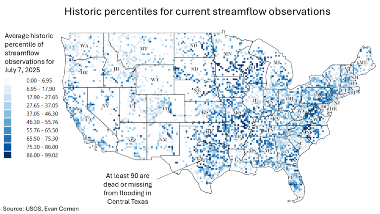 Kerr County, Guadalupe River, and the Cities Where Flooding Is at Historic Extremes Right Now