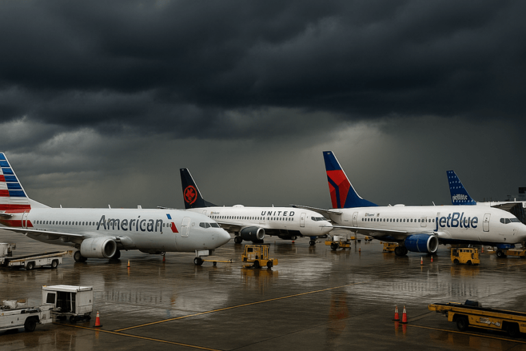 Climate Change Disrupts U.S. Airports, Strands Passengers
