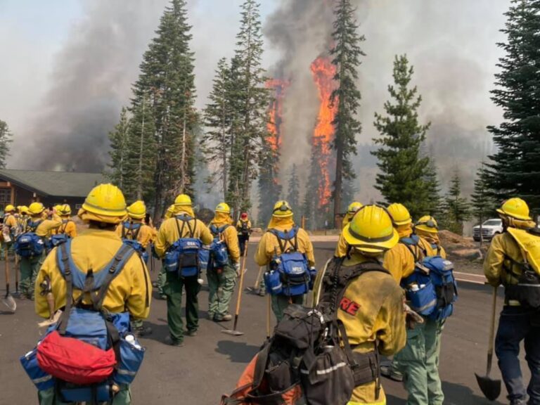 Military Joins Fight Against Wildfires