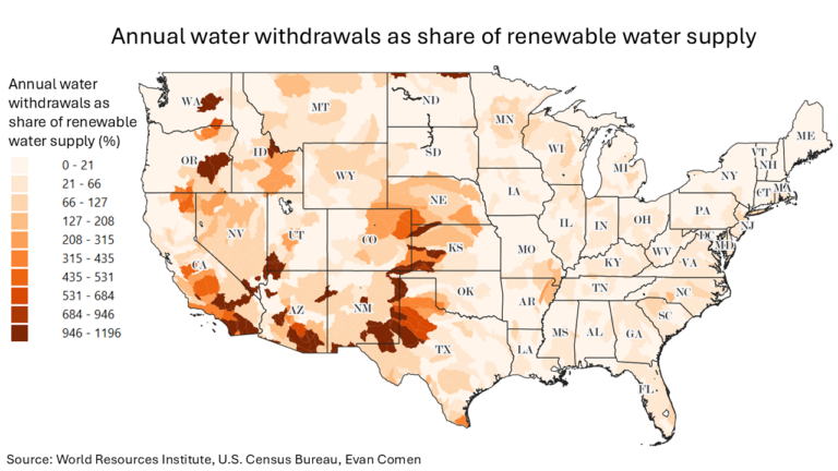 These 25 Cities Are Running Out of Water