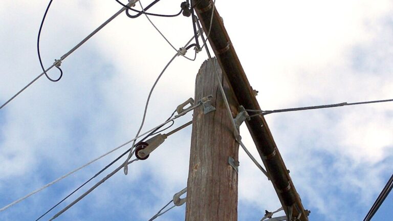 80 Year Old Utility Poles Pose Blackout Risk