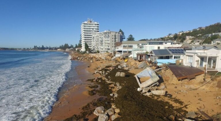 Rising Storms Cause More Homes To Plunge Into The Ocearn