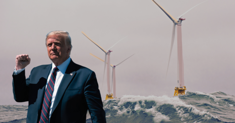 Trump Put U.S. Wind Energy at Risk Again