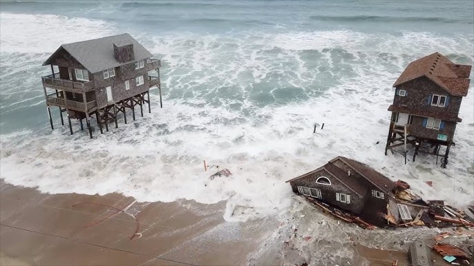 Rising Seas Swallow Homes On Atlantic Coast