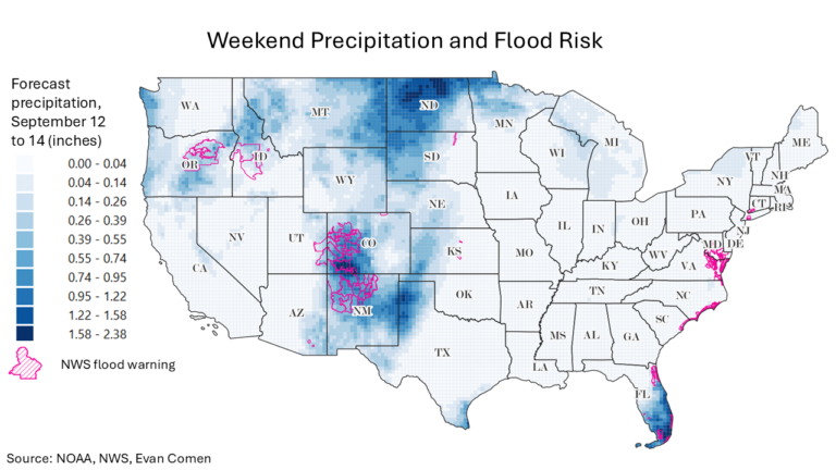 Powerful Storms to Drench Miami, Other Cities Under Flood Watch This Weekend