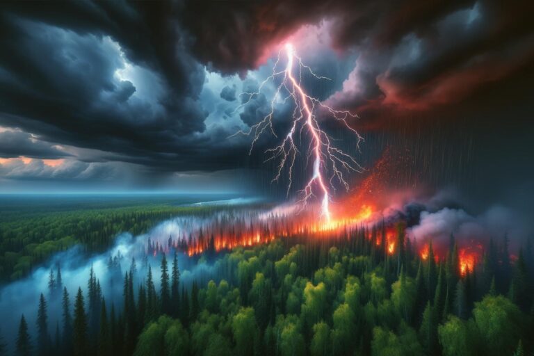 Climate Change to Increase Lightning and Wildfire Risk