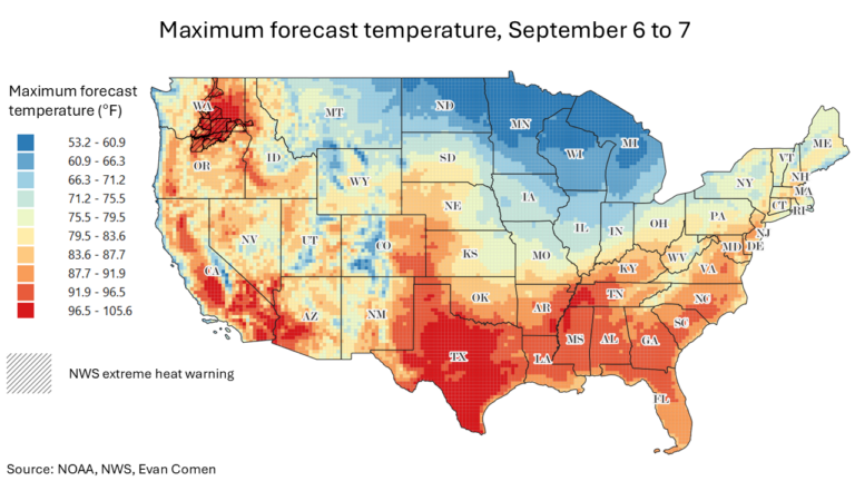 1.3 Million Americans Under Extreme Heat Warnings This Weekend; See Where