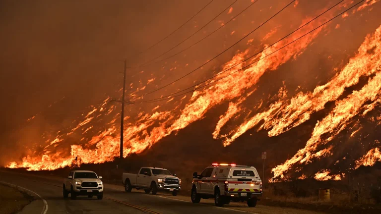 Heat and Drought Drive Wildfire Risk Near LA