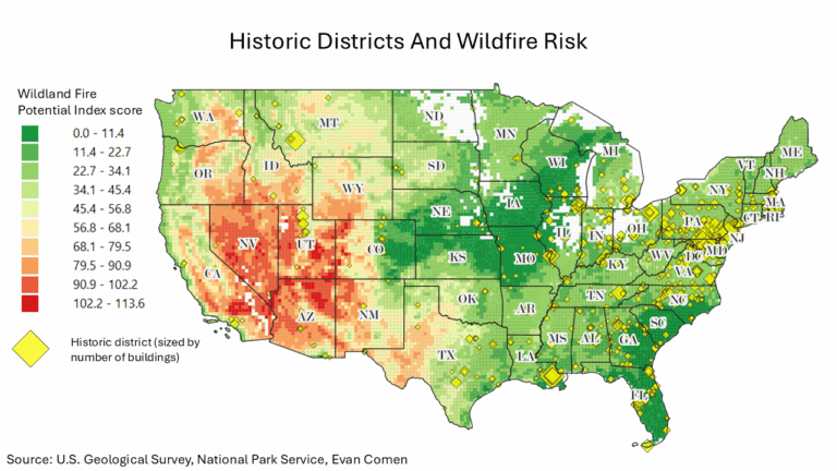 Climate Change Putting These Historic Places At Risk Of Wildfire