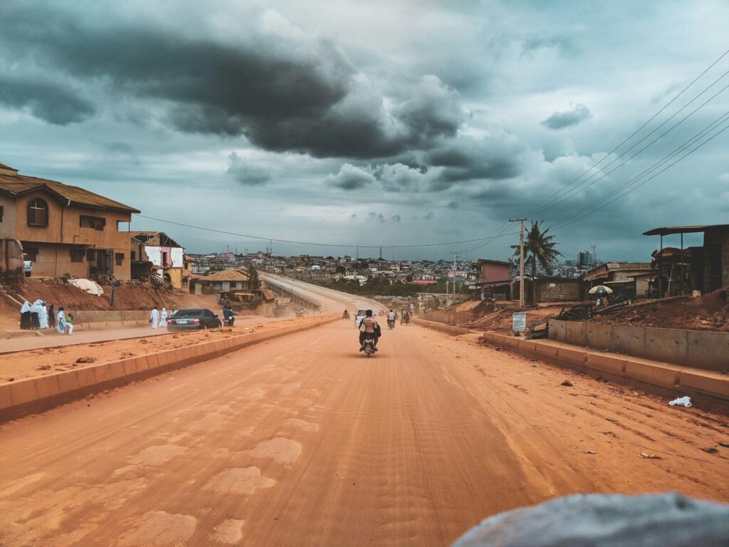 person riding on motorcycle